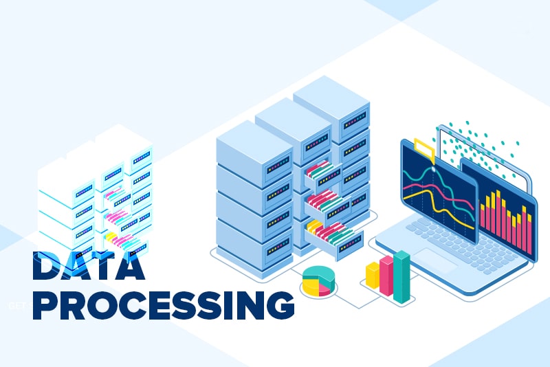 Data Processing, LLC - data and website development illustration